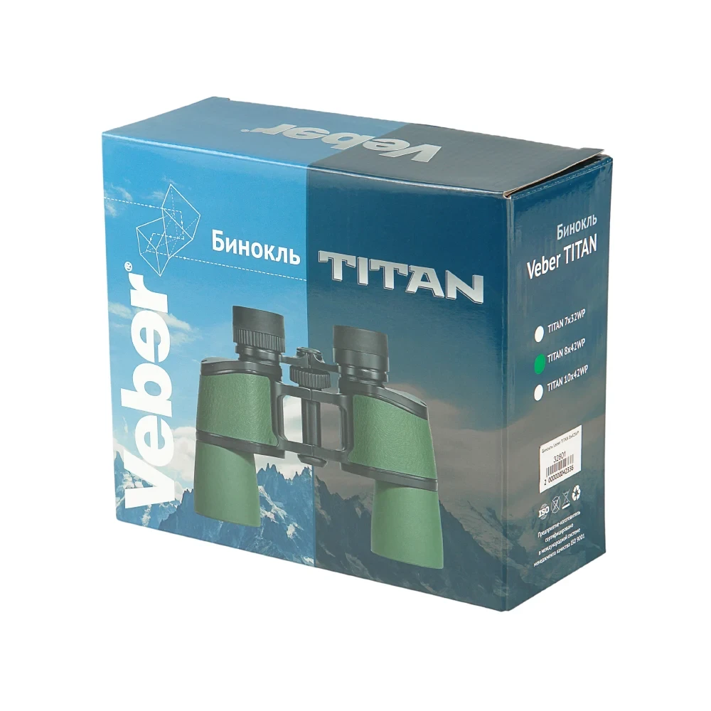 Бинокль Veber TITAN 7x32WP фото-9