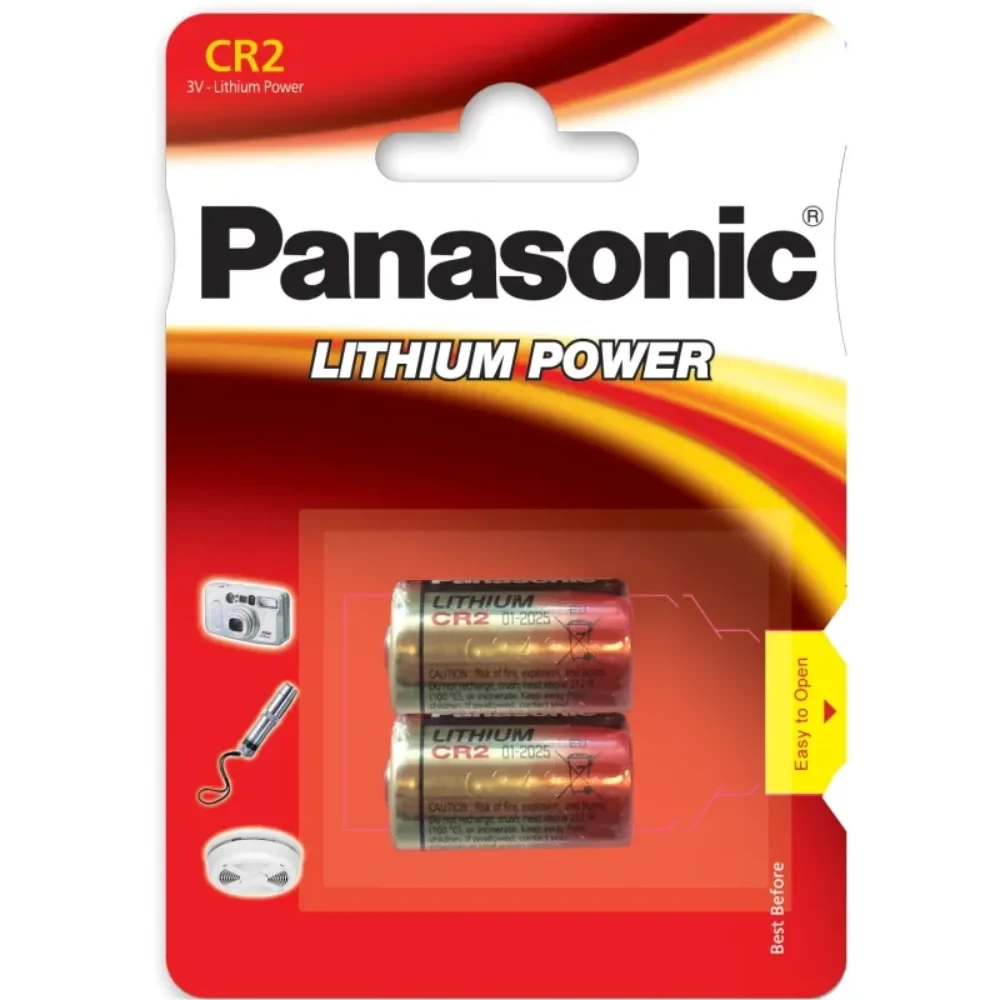 Батарейка Panasonic Lithium Power CR2 BL2 (CR-2L/2B) - фото1