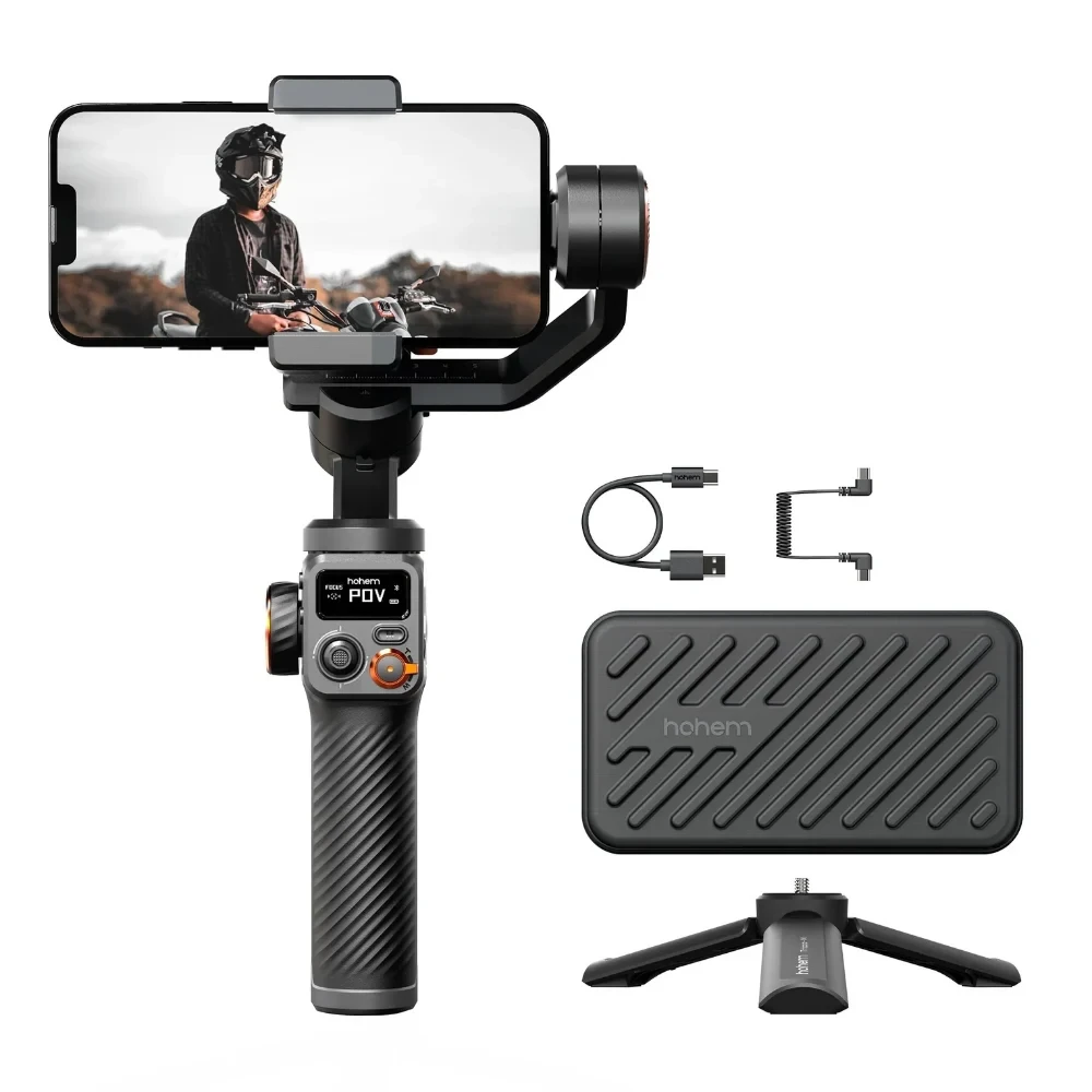 Стабилизатор трехосевой Hohem iSteady M6 Kit черный фото-5