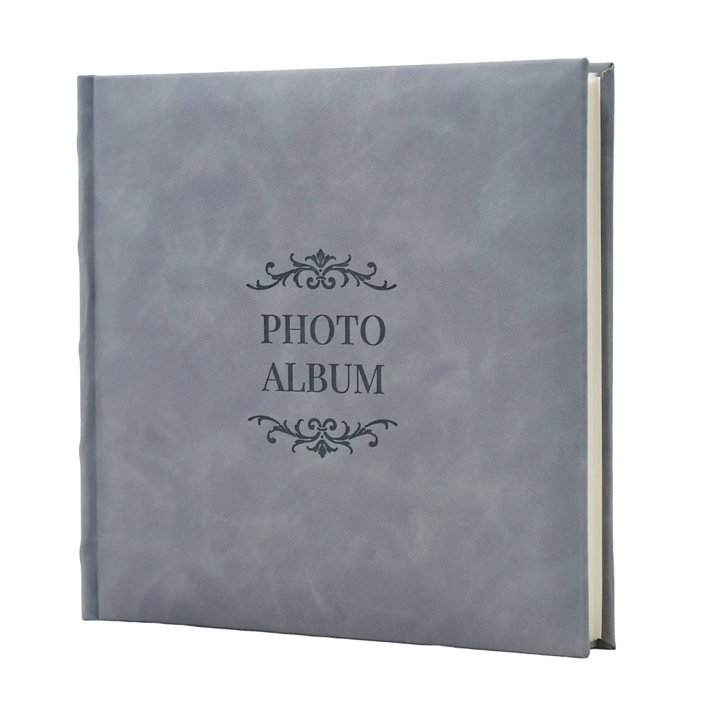 Фотоальбом Fotografia 10x15 см 200 фото, книжный переплет, серый, FA-EBBM200 - 874 - фото2