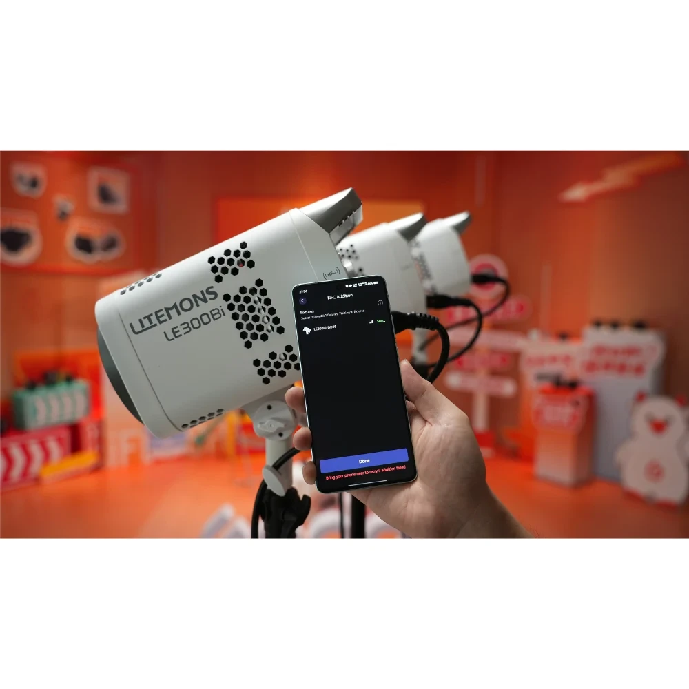 Осветитель светодиодный Godox LITEMONS LE200Bi фото-10