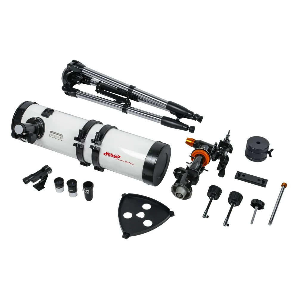 Телескоп Veber PolarStar 650/130 EQ рефлектор фото-9