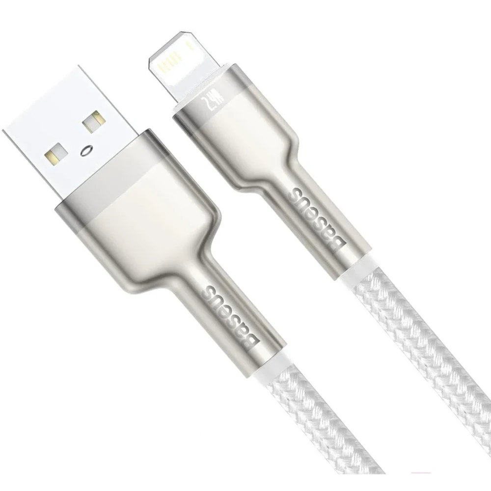 Кабель Baseus Cafule 2m White (CALJK-B02) - фото2