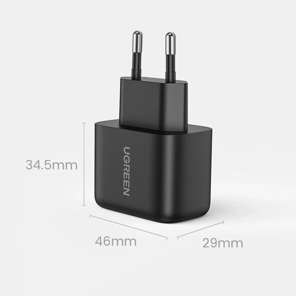 Сетевое зарядное устройство Ugreen CD250-50581 Black (50581) фото-3