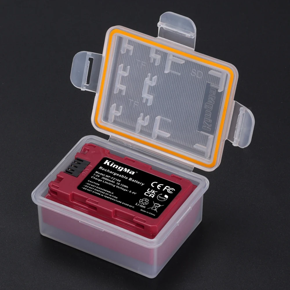 Аккумулятор Kingma NP-FZ100 с защитным кейсом, 2600 мАч фото-10
