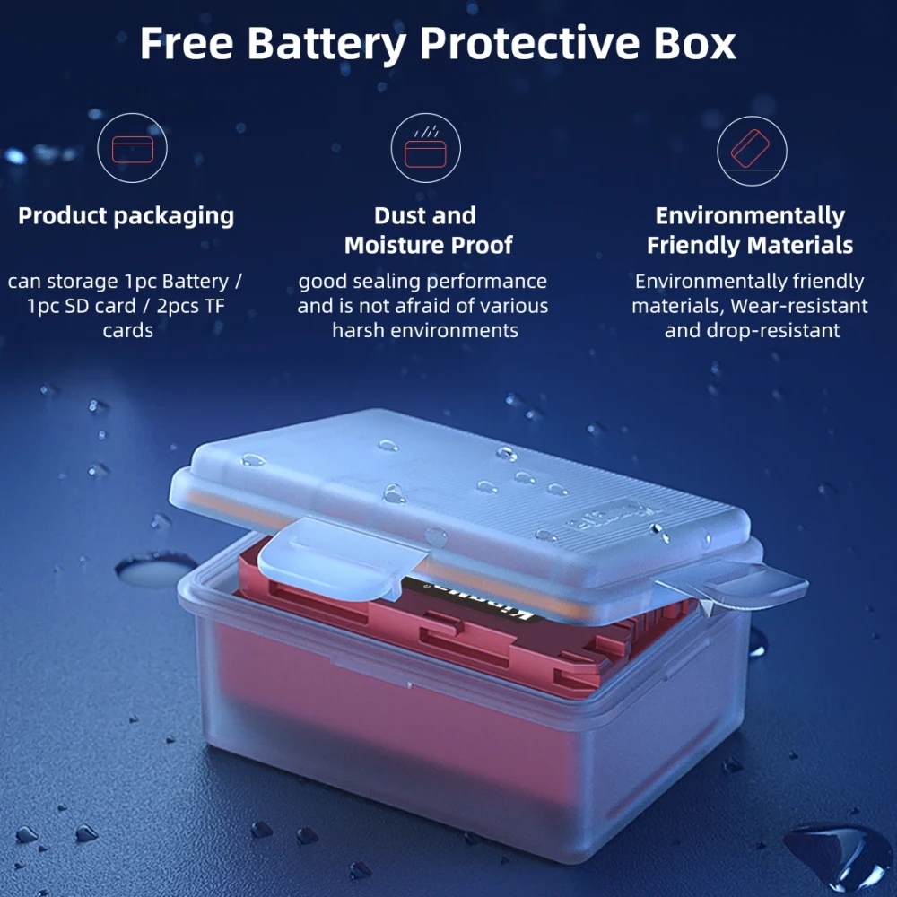 Аккумулятор Kingma NP-FZ100 с защитным кейсом, 2600 мАч фото-9