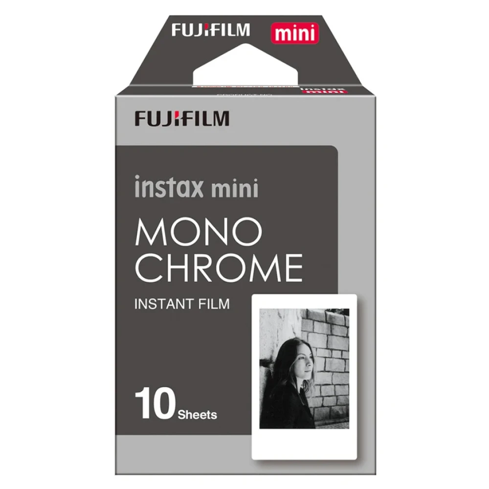 Фотопленка Fujifilm Monochrome Instax MINI, 10 снимков Фотопленка Fujifilm Monochrome Instax MINI, 10 снимков