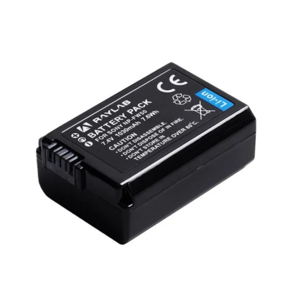 Аккумулятор Raylab RL-FW50 1030мАч (для Alpha ILCE-7M2, NEX-7, NEX-6 и др) Аккумулятор Raylab RL-FW50 1030мАч (для Alpha ILCE-7M2, NEX-7, NEX-6 и др)