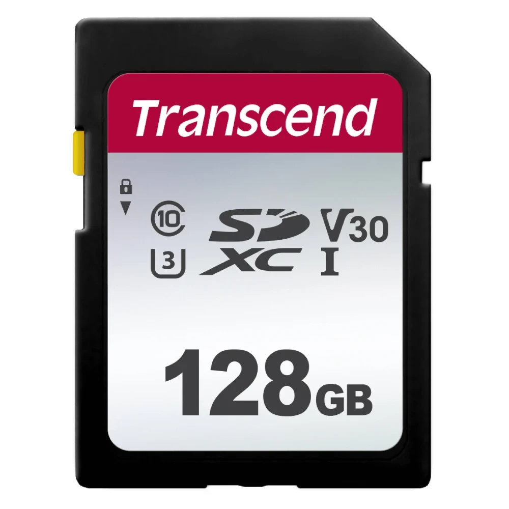 Карта памяти Transcend SDXC 128GB 300S UHS-I U1 V10 Карта памяти Transcend SDXC 128GB 300S UHS-I U1 V10