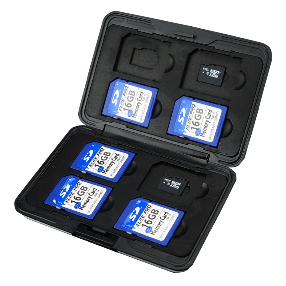 Кейс для карт памяти Kingma BMGP308, 8 SD + 8 MicroSD Кейс для карт памяти Kingma BMGP308, 8 SD + 8 MicroSD