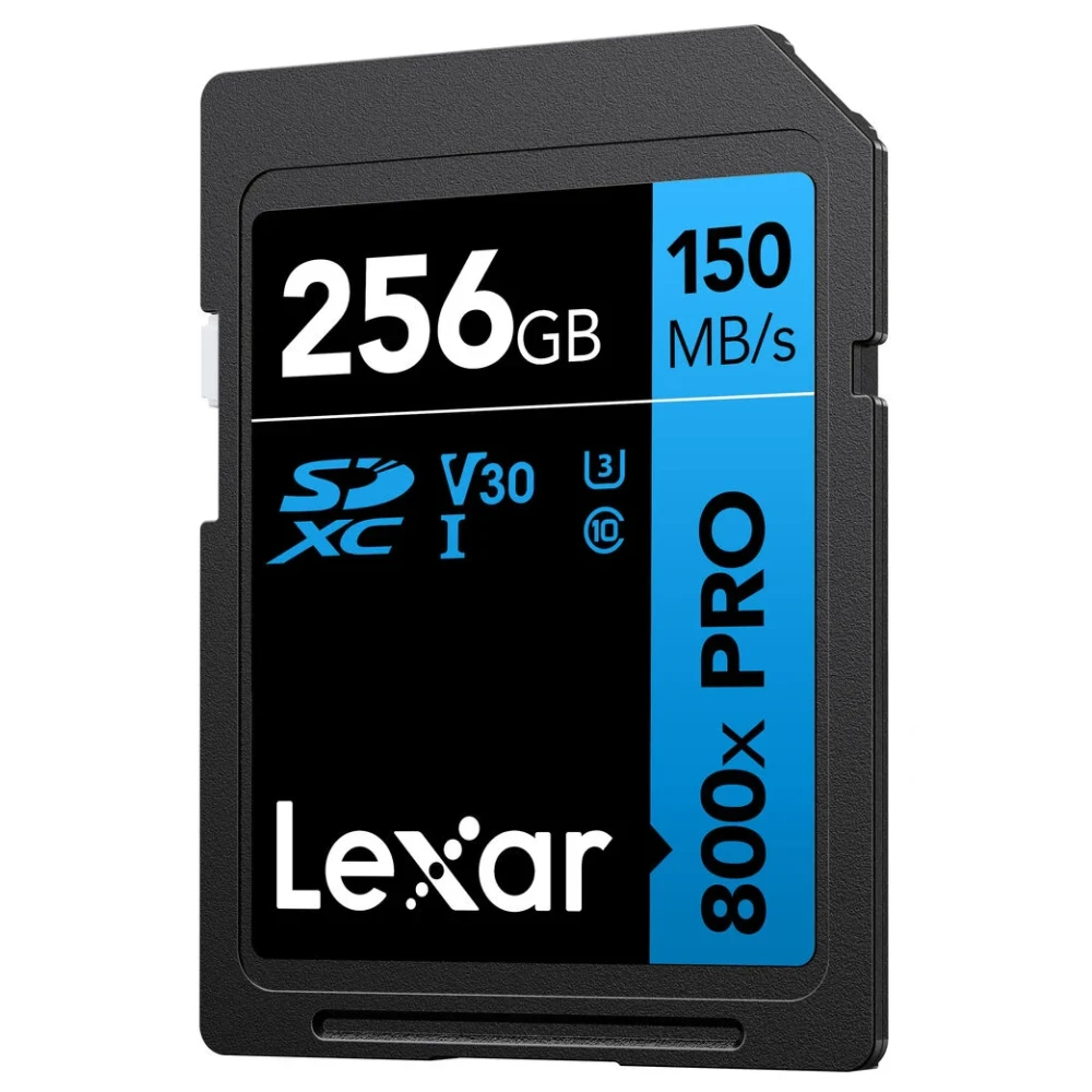 Карта памяти Lexar High-Performance 800x Blue PRO SDXC 256GB UHS-I U3 V30, R/W 150/45 МБ/с фото-3