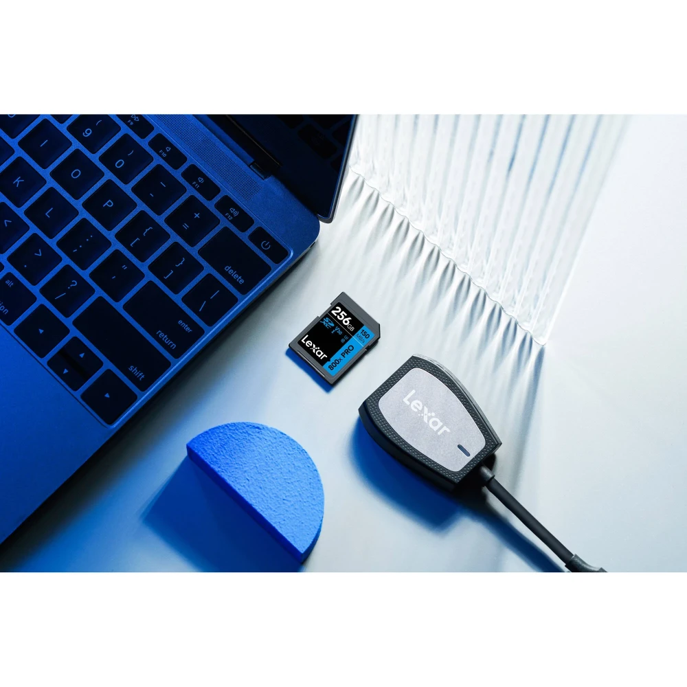 Карта памяти Lexar High-Performance 800x Blue PRO SDXC 256GB UHS-I U3 V30, R/W 150/45 МБ/с фото-10