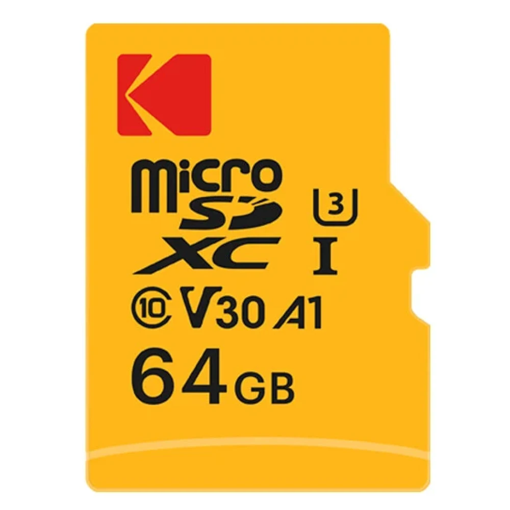 Карта памяти Kodak Ultra Performance 64GB microSDXC UHS-I U3 V30 A1 - фото1 Карта памяти Kodak Ultra Performance 64GB microSDXC UHS-I U3 V30 A1 - фото1