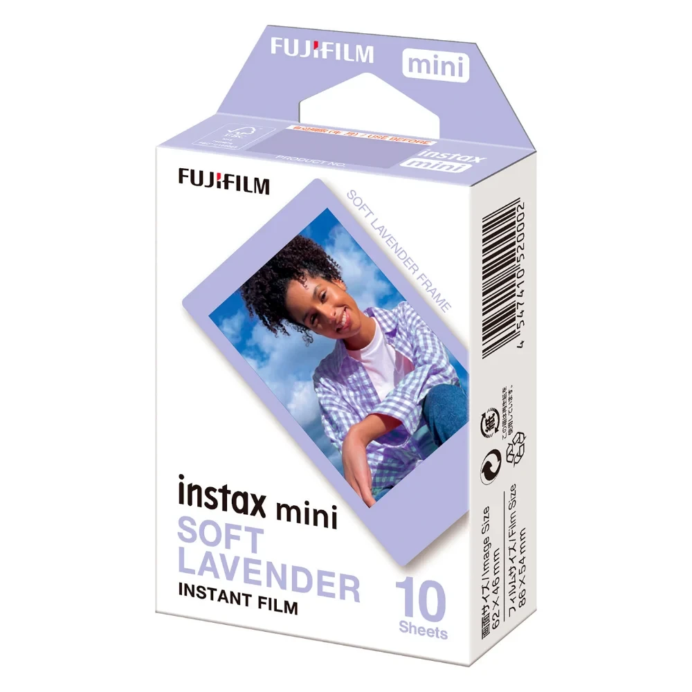 Фотопленка Fujifilm Instax Mini Soft Lavander, 10 снимков - фото1