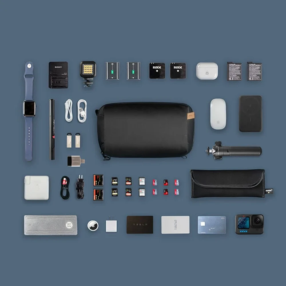 Чехол-органайзер PGYTECH Mini Tech Organizer Twilight Black фото-9