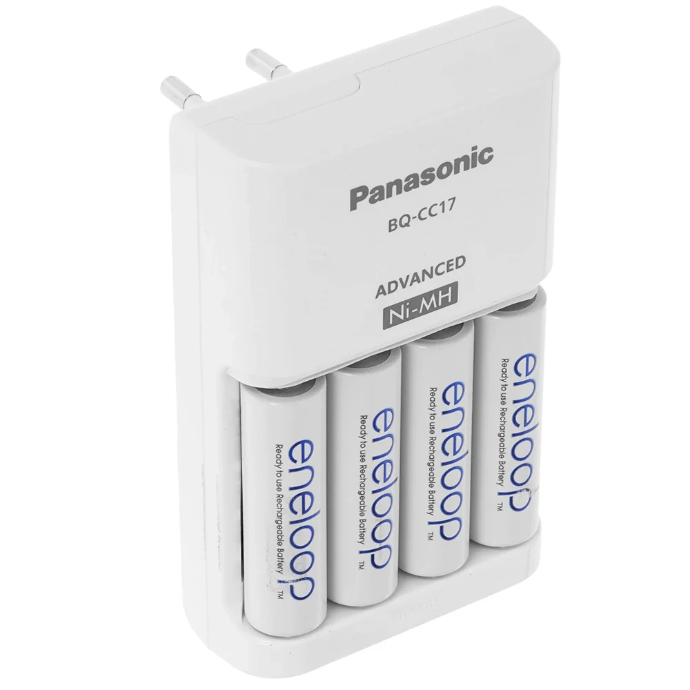 Зарядное устройство Panasonic Eneloop Advanced K-KJ17MCD40E для AA/AAA + 4шт AA 2000 mAh фото-4 Зарядное устройство Panasonic Eneloop Advanced K-KJ17MCD40E для AA/AAA + 4шт AA 2000 mAh фото-4