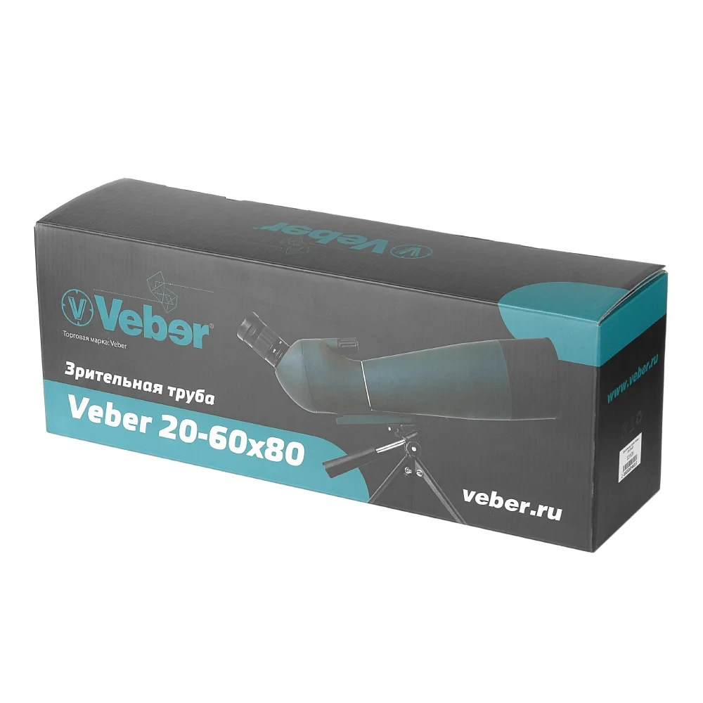 Зрительная труба Veber 20-60x80 фото-9 Зрительная труба Veber 20-60x80 фото-9