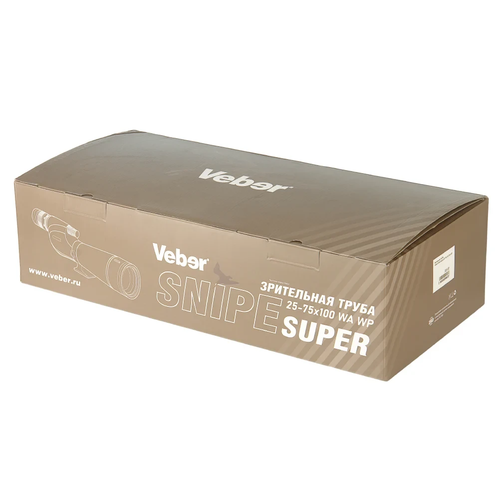 Зрительная труба Veber Snipe Super 25-75x100 WA WP фото-8