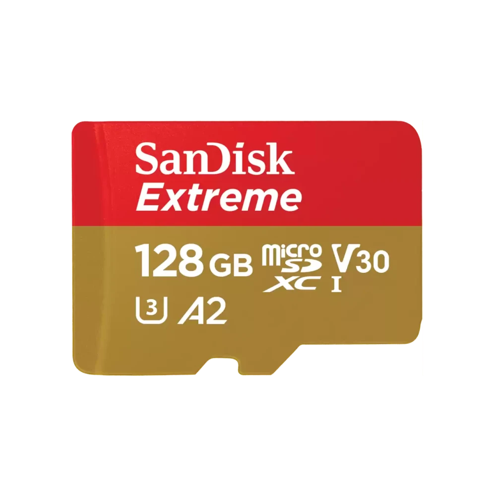 Карта памяти SanDisk MicroSDXC 128GB Sandisk Extreme UHS-I A2 V30 U3 190/90 МБ/с с адаптером фото-2