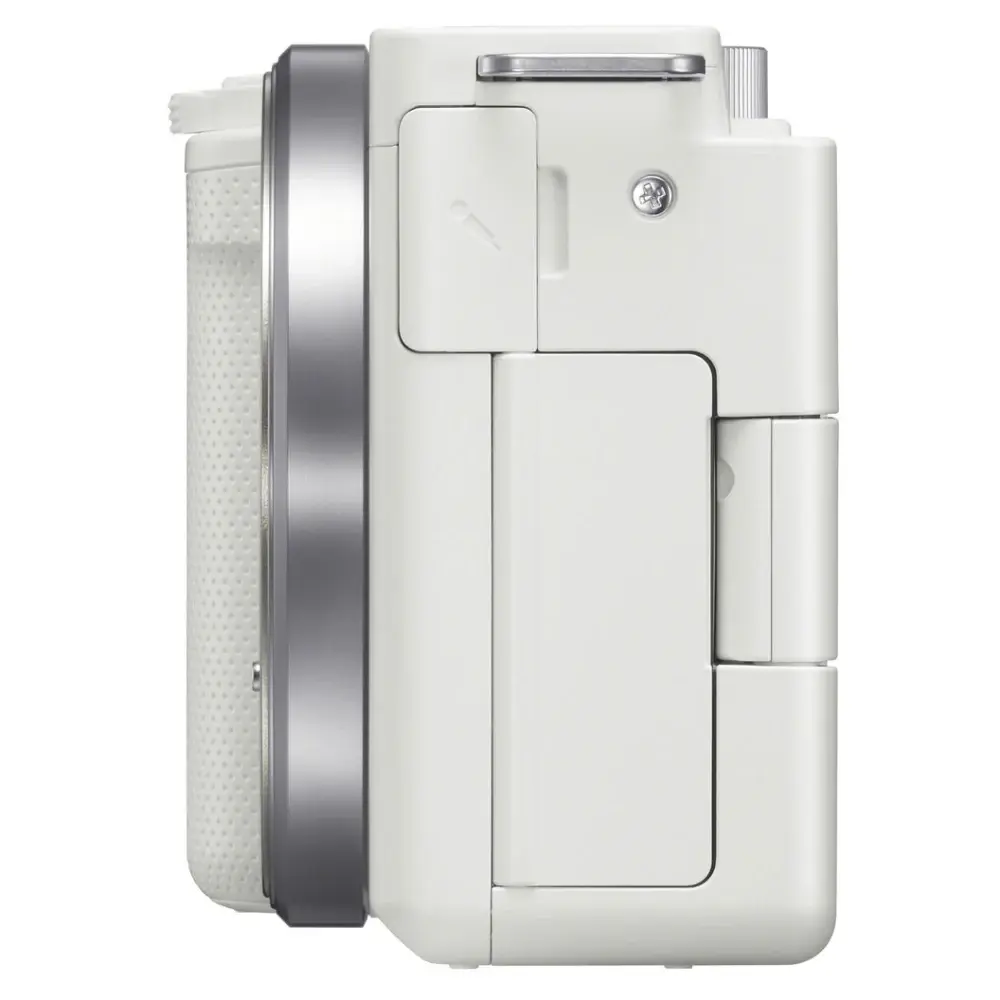 Беззеркальный фотоаппарат Sony ZV-E10 Kit 16-50mm, белый фото-9