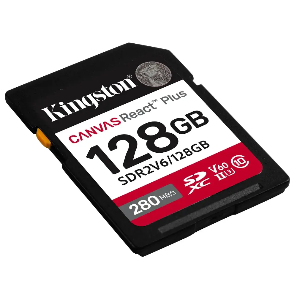 Карта памяти Kingston SDXC 128GB Canvas React Plus UHS-II V60 100/280Mb/s - фото2