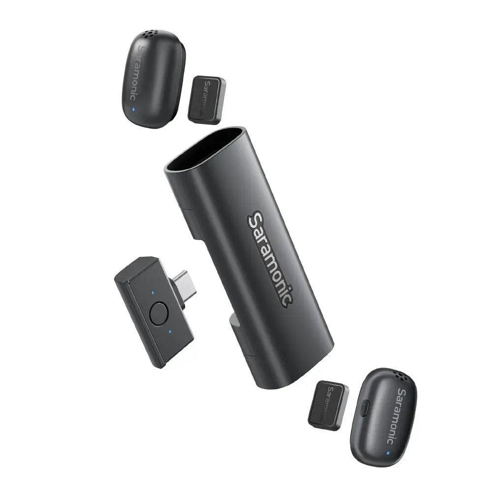 Радиосистема Saramonic Air SE-01 (TX+TX+RX) приёмник + 2 передатчика, для USB Type-C Радиосистема Saramonic Air SE-01 (TX+TX+RX) приёмник + 2 передатчика, для USB Type-C