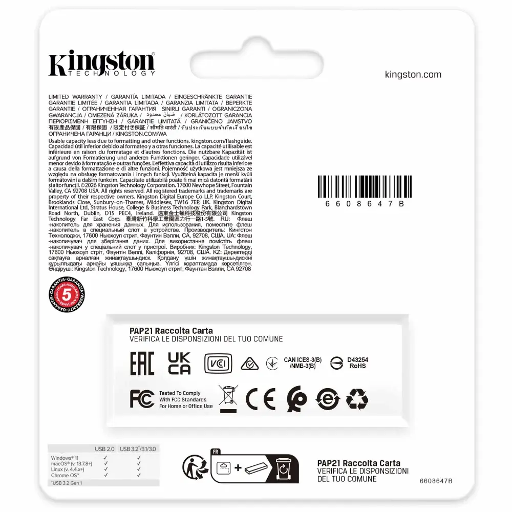 USB Flash накопитель Kingston DataTraveler Exodia 64GB DTXG2/64GB фото-5