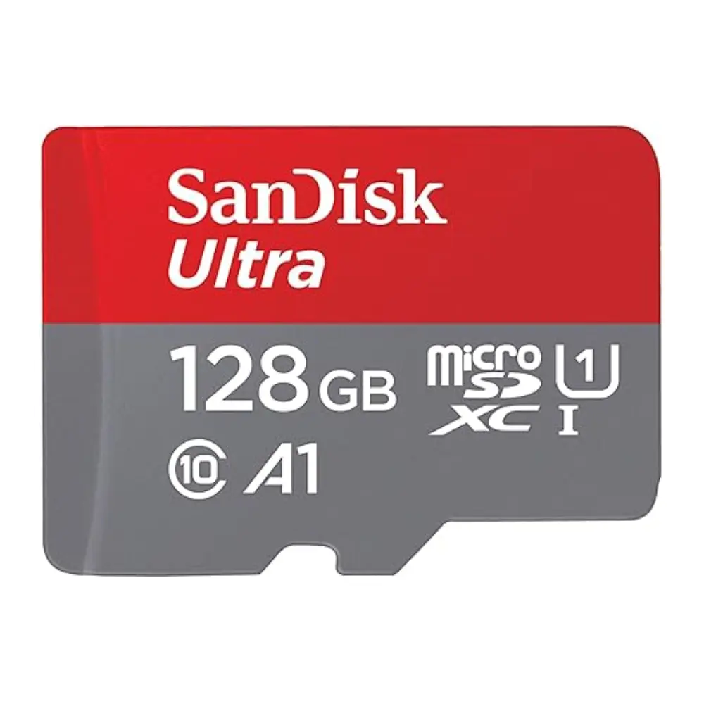 Карта памяти SanDisk microSDXC Ultra Class C10 A1 UHS-I (140 MB/s) 128 GB с адаптером фото-2