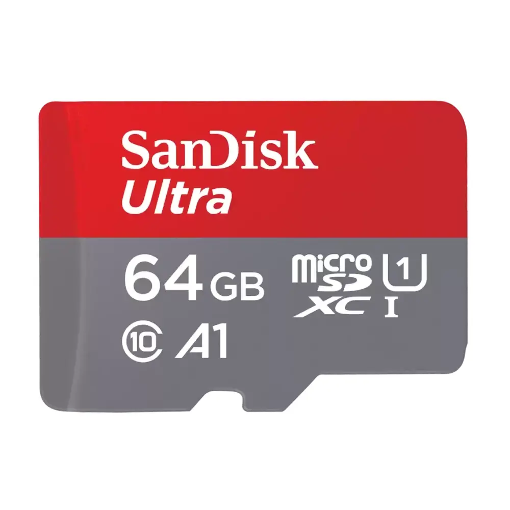 Карта памяти SanDisk microSDXC Ultra Class C10 A1 UHS-I (140 MB/s) 64 GB с адаптером фото-2