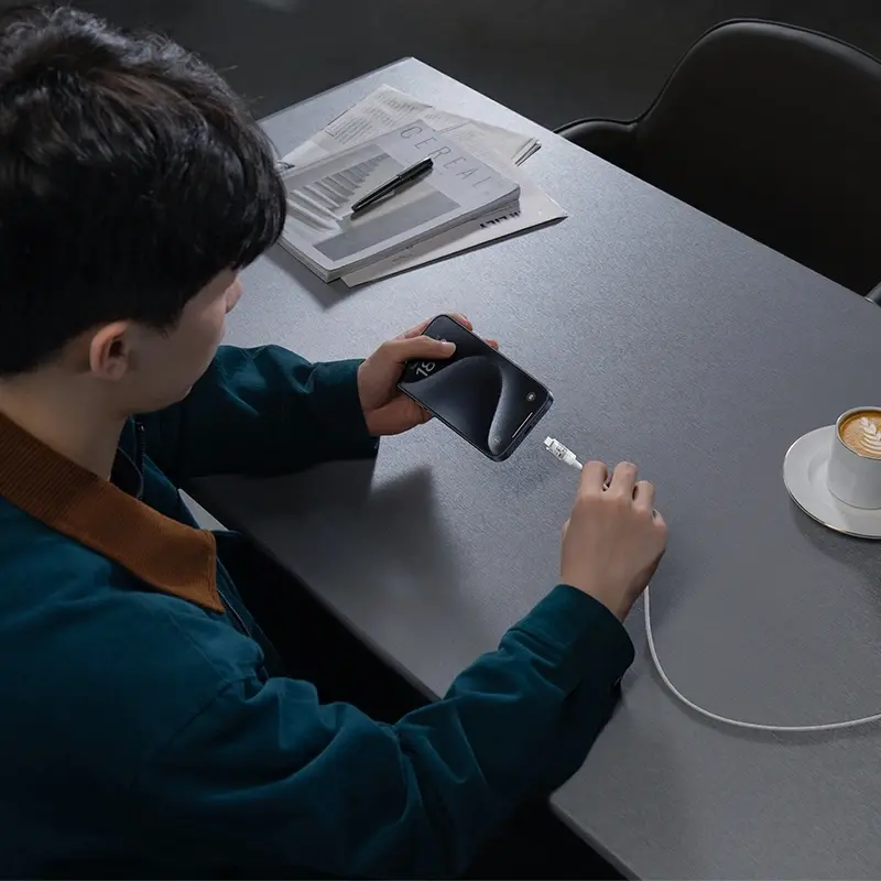 Кабель Baseus Gem Fast-Charging Data USB-C-USB-C 2m Moon White (P10373000211-01) фото-10 Кабель Baseus Gem Fast-Charging Data USB-C-USB-C 2m Moon White (P10373000211-01) фото-10