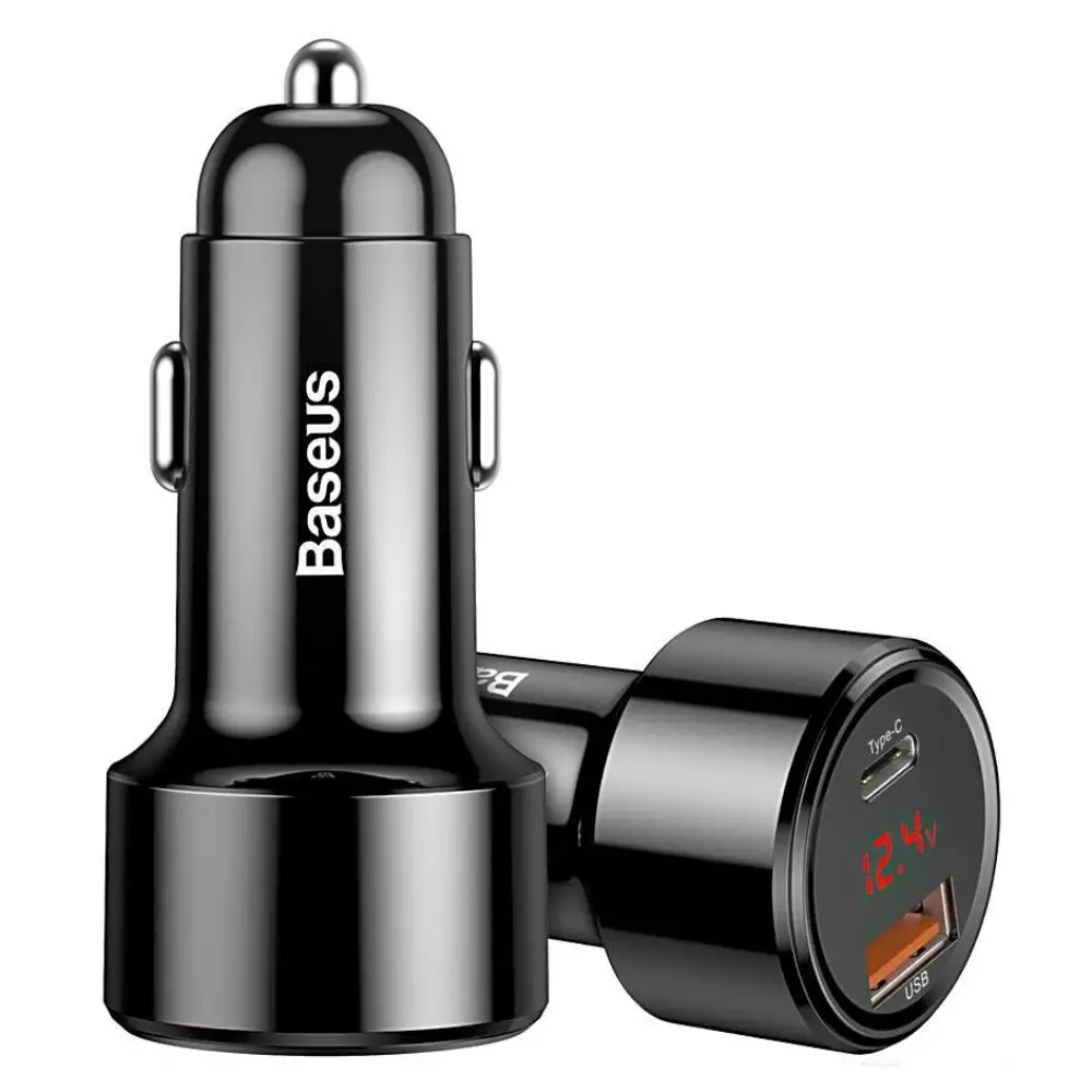 Автомобильное зарядное Baseus Magic Series Black (CCMLC20C-01) фото-5 Автомобильное зарядное Baseus Magic Series Black (CCMLC20C-01) фото-5