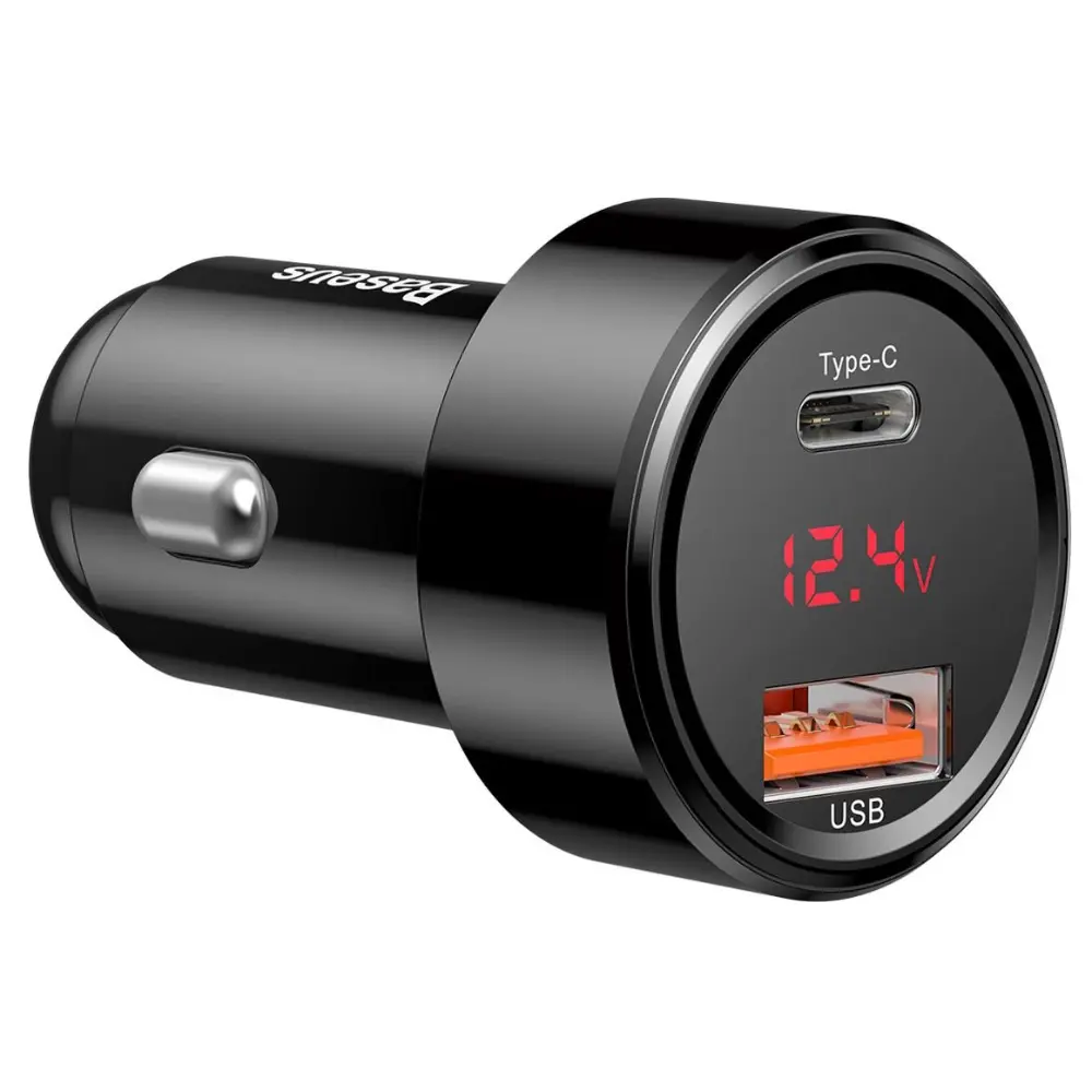 Автомобильное зарядное Baseus Magic Series Black (CCMLC20C-01) Автомобильное зарядное Baseus Magic Series Black (CCMLC20C-01)