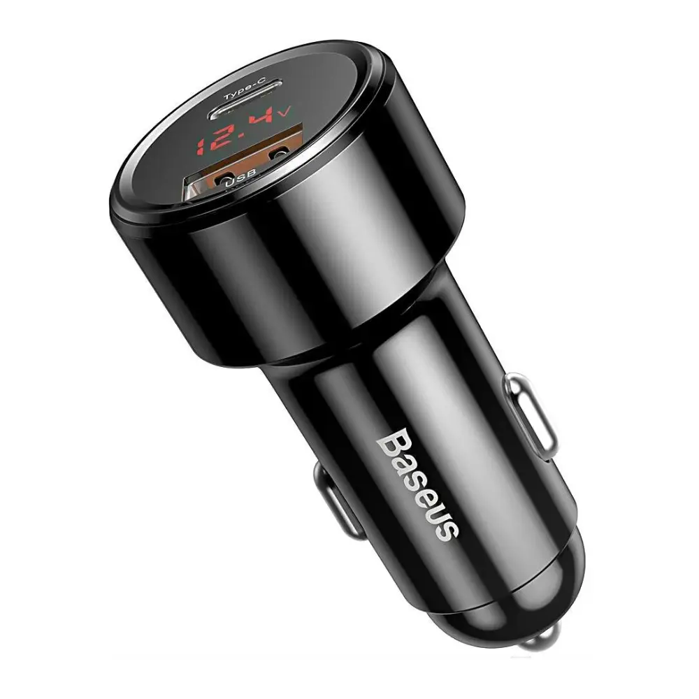 Автомобильное зарядное Baseus Magic Series Black (CCMLC20C-01) фото-3 Автомобильное зарядное Baseus Magic Series Black (CCMLC20C-01) фото-3