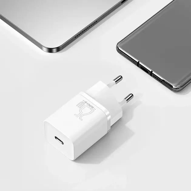 Сетевое зарядное устройство Baseus Super Si 25W White (TZCCSUP-L02) фото-7