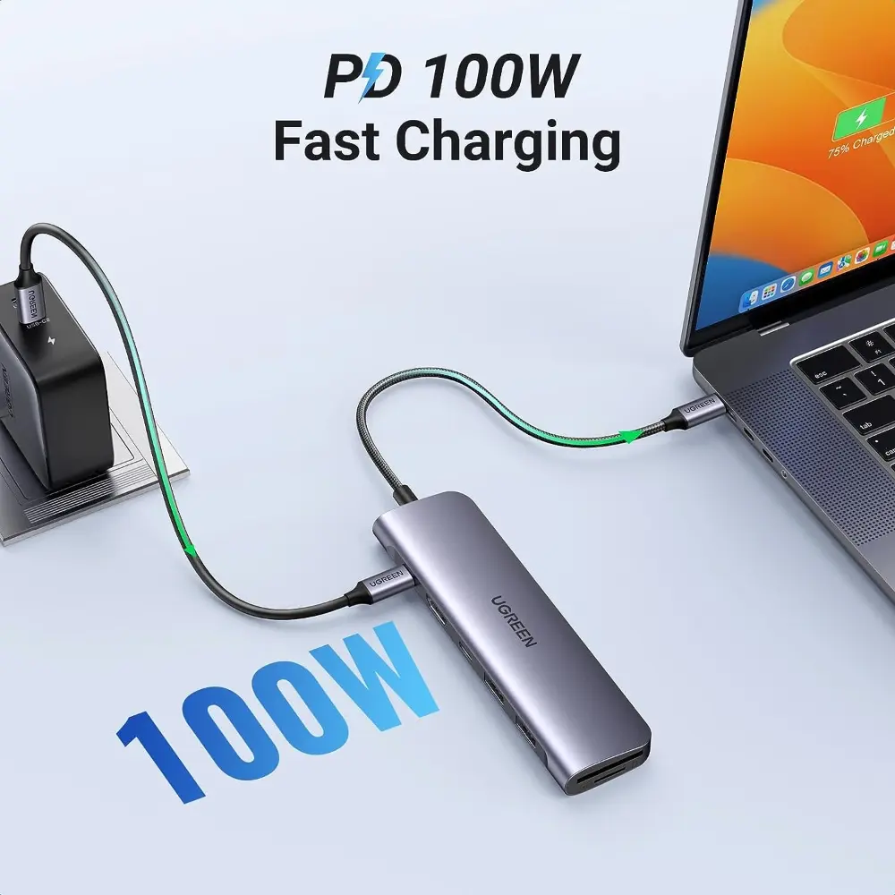 Док-станция Ugreen CM195 15214 фото-5 Док-станция Ugreen CM195 15214 фото-5