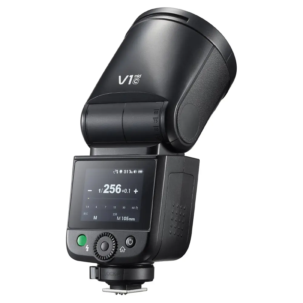 Вспышка накамерная Godox V1mid C TTL с круглой головкой для Canon фото-3