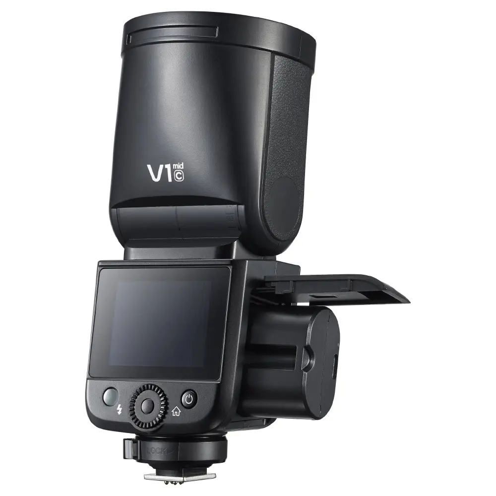 Вспышка накамерная Godox V1mid C TTL с круглой головкой для Canon фото-8