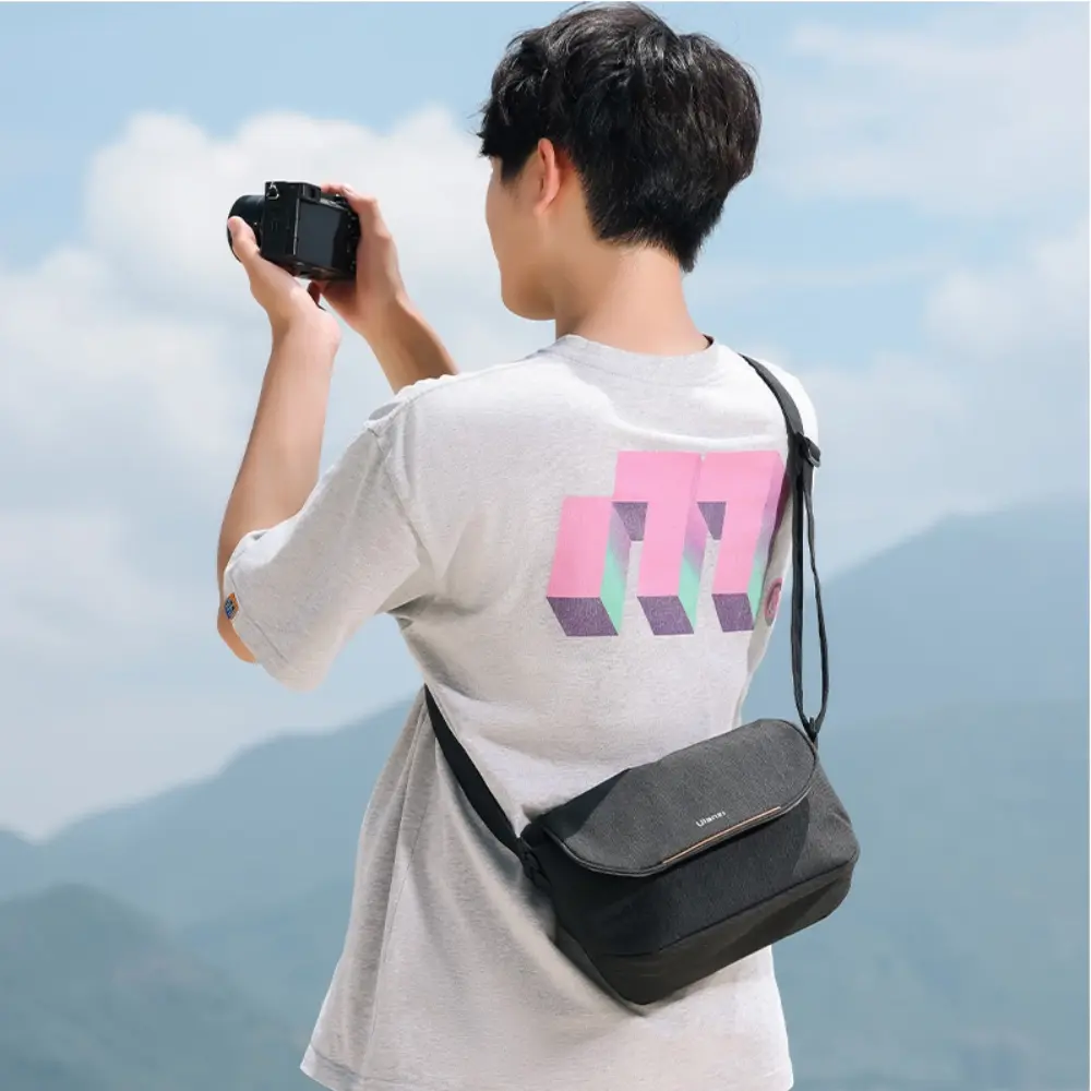 Сумка Ulanzi F02 Lightweight Shoulder Bag, черная фото-5