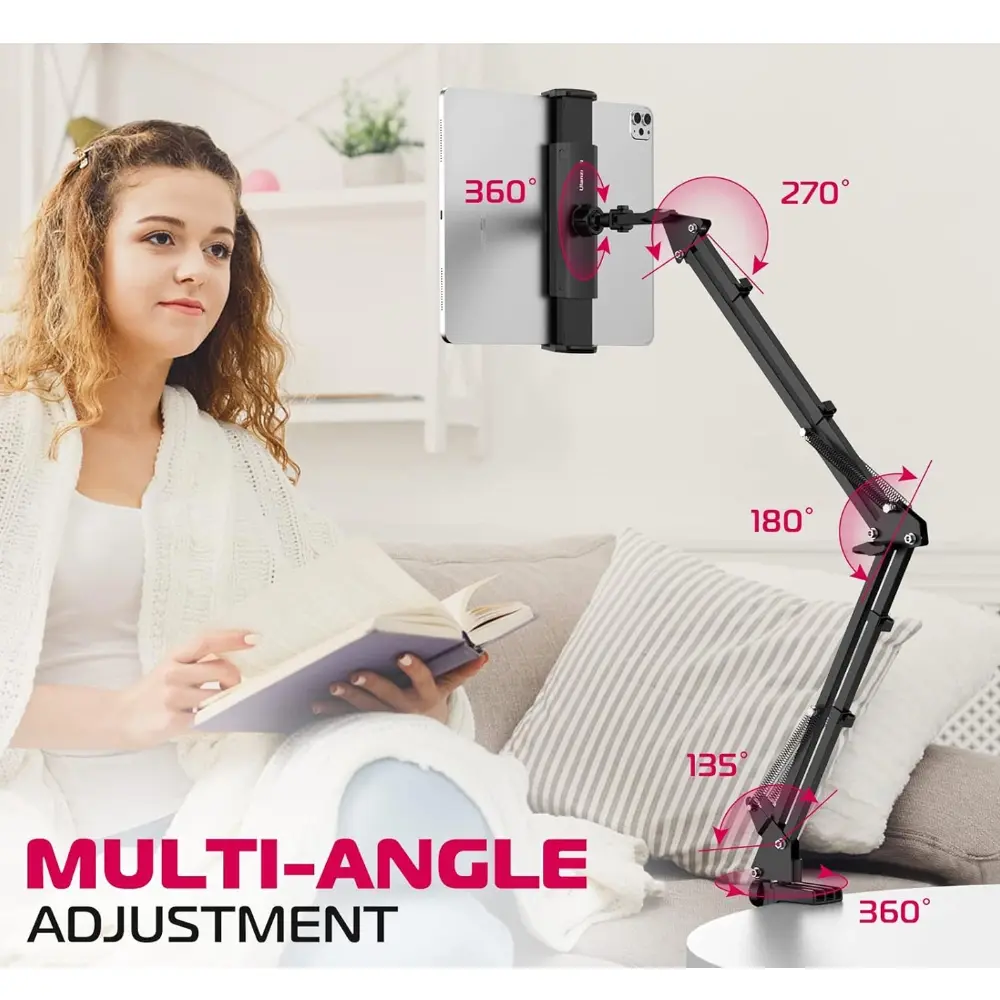 Держатель Ulanzi T2 Desk Mount для планшета, смартфона, настольный фото-5