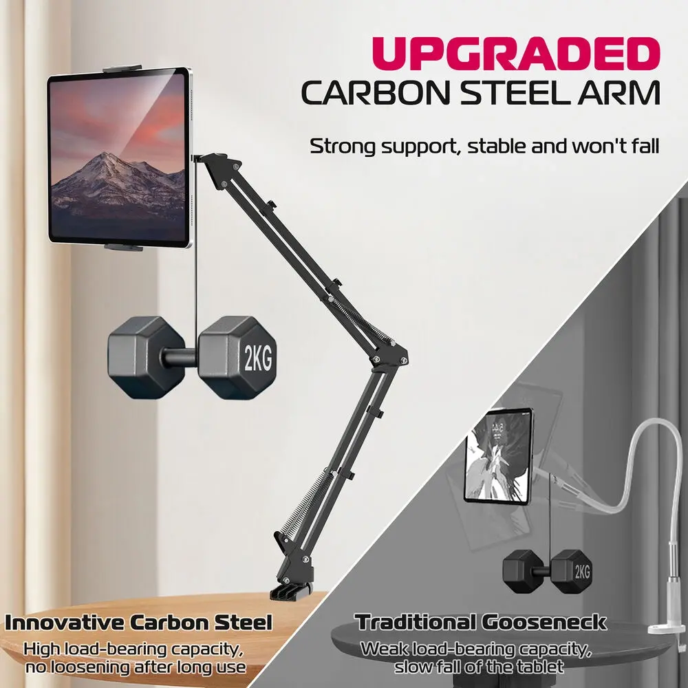 Держатель Ulanzi T2 Desk Mount для планшета, смартфона, настольный фото-6