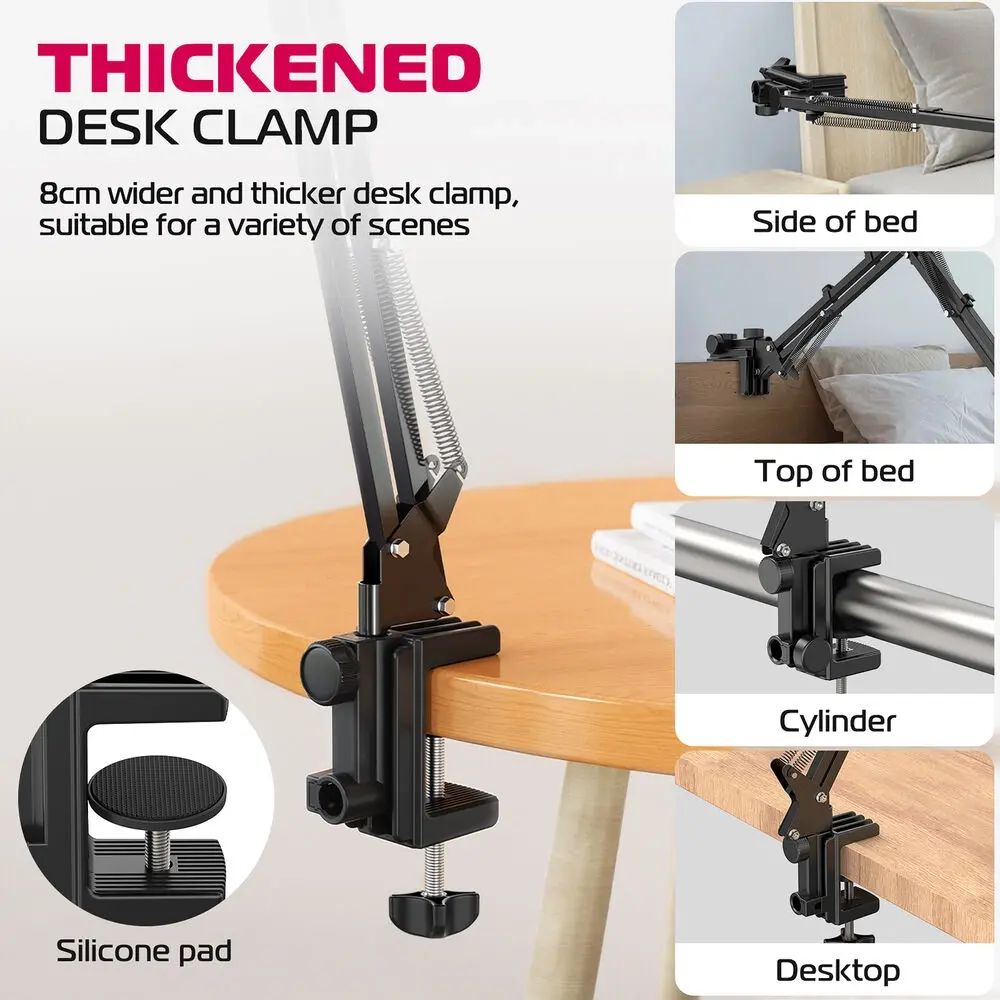 Держатель Ulanzi T2 Desk Mount для планшета, смартфона, настольный фото-8