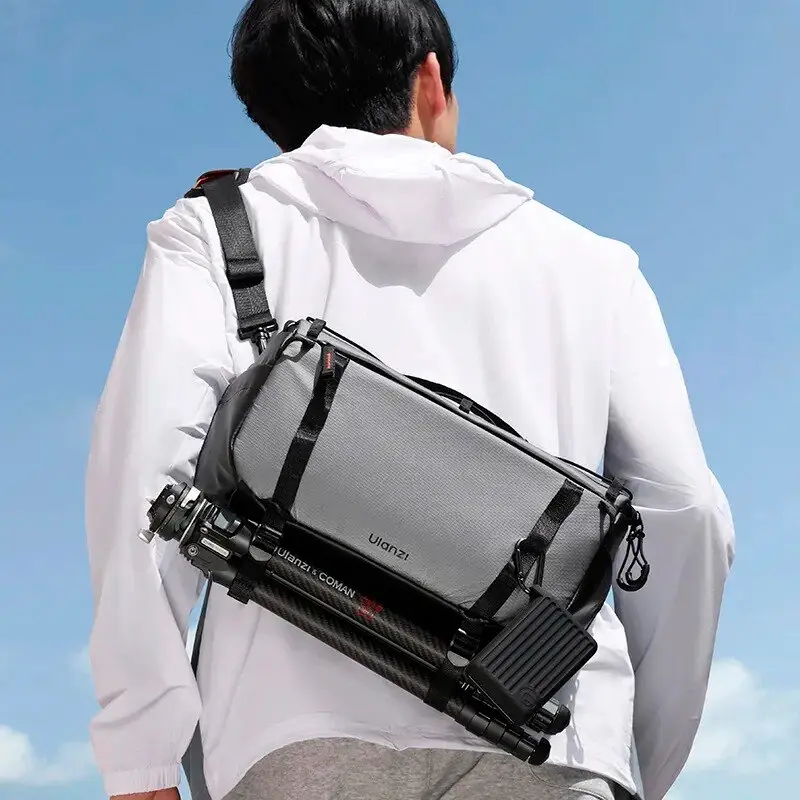 Сумка Ulanzi SU02 13L Hoshino Crossbody Bag, серая фото-9