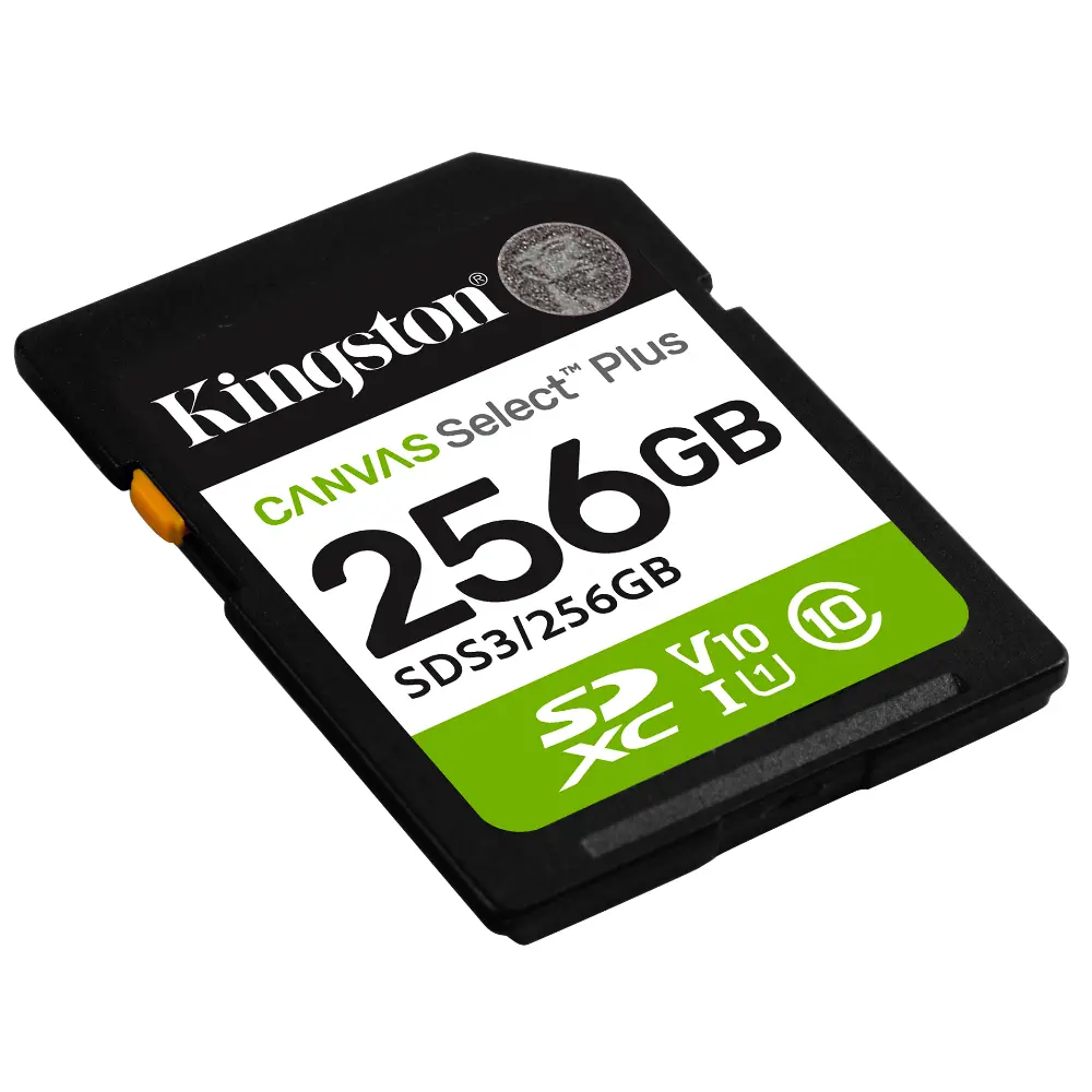 Карта памяти Kingston SDXC 256GB Kingston Select Plus Gen3 UHS-I, U1 / V10 фото-2