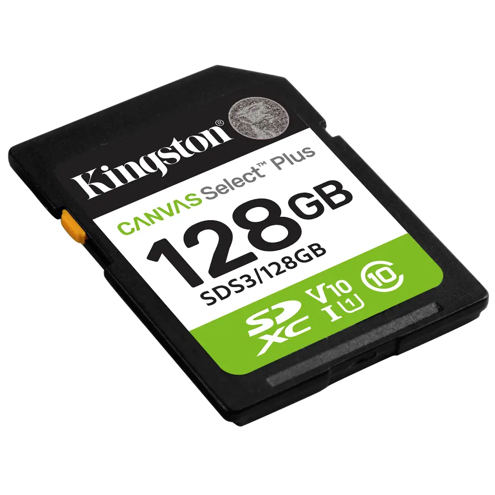 Карта памяти Kingston SDXC 128GB Kingston Select Plus Gen3 UHS-I, U1 / V10 фото-2