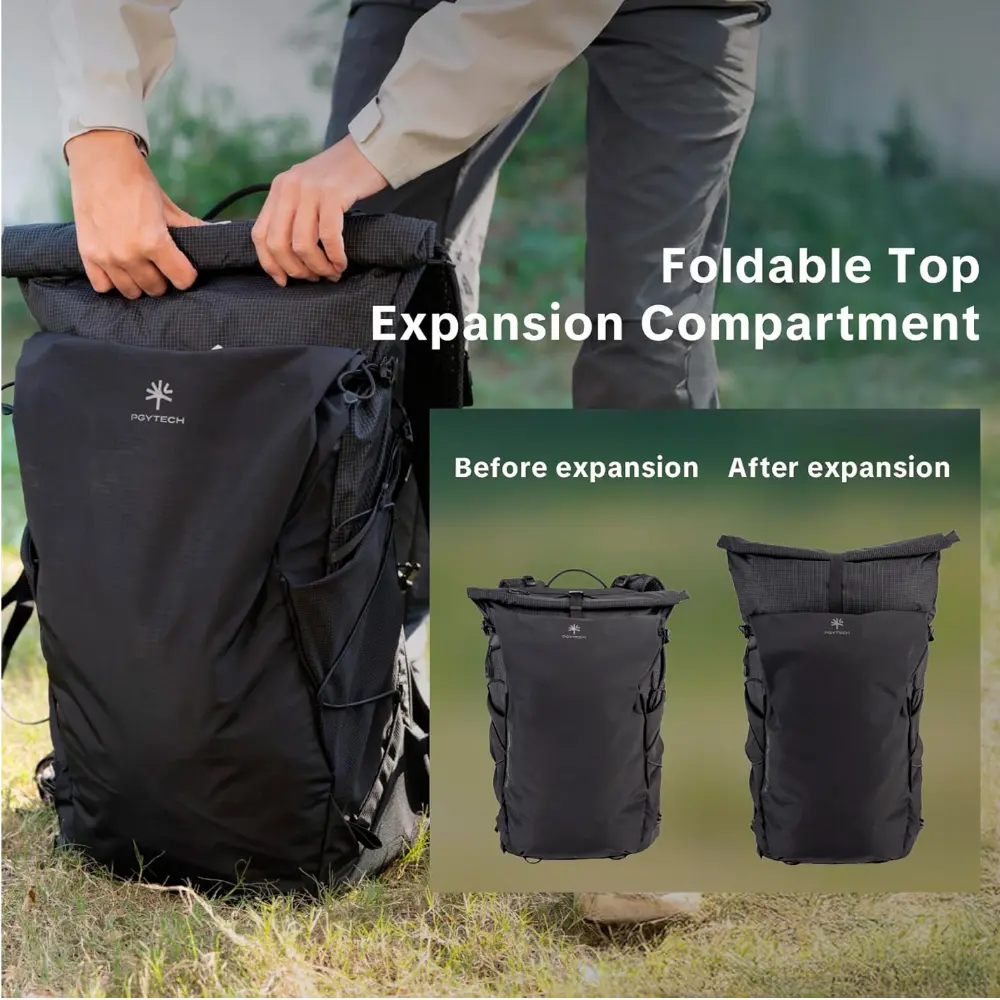 Рюкзак PGYTECH OnePro Ultralight Backpack 20L, цвет: Space Black фото-8 Рюкзак PGYTECH OnePro Ultralight Backpack 20L, цвет: Space Black фото-8