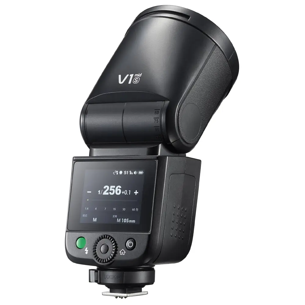 Вспышка накамерная Godox V1mid S TTL с круглой головкой для Sony - фото2