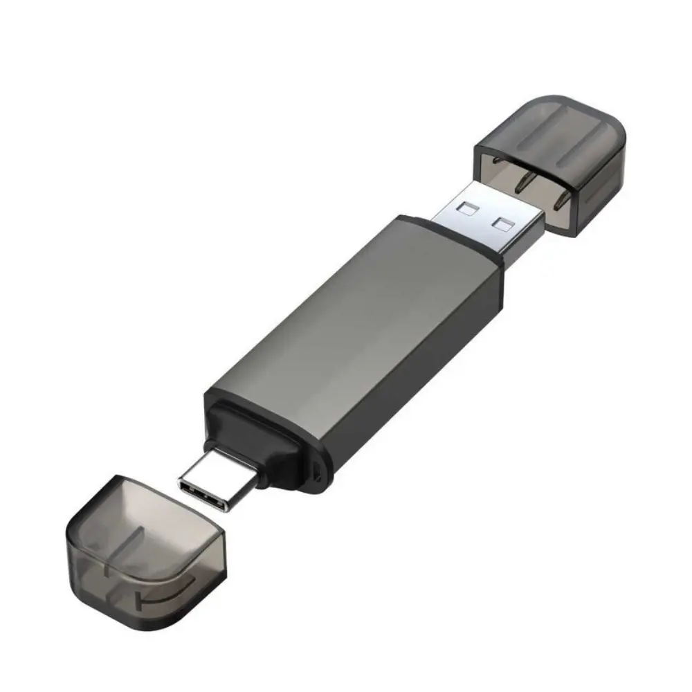Картридер Kodak C220 High-Speed SD/MicroSD USB-A/Type-C, 200МБ/с - фото1 Картридер Kodak C220 High-Speed SD/MicroSD USB-A/Type-C, 200МБ/с - фото1