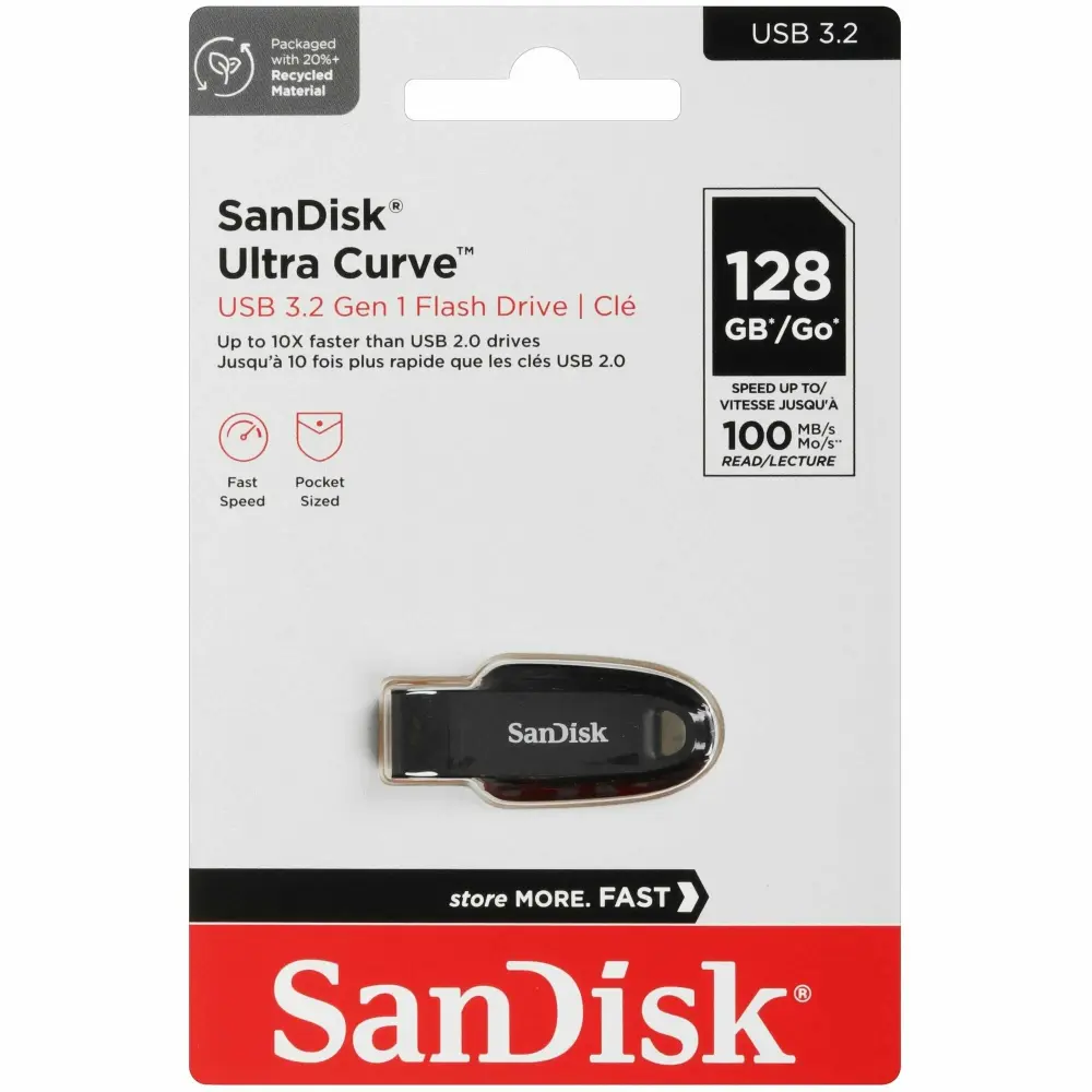 USB Flash SanDisk Ultra Curve 3.2 128GB фото-5