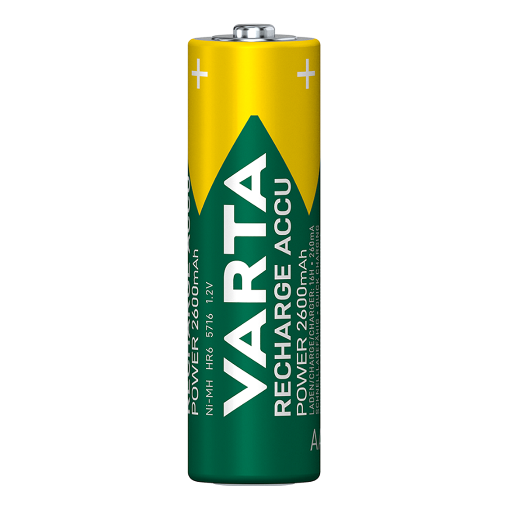Аккумулятор Varta 5716 Ready2Use AA 2600mAh BL4 4pcs/Pack фото-2 Аккумулятор Varta 5716 Ready2Use AA 2600mAh BL4 4pcs/Pack фото-2