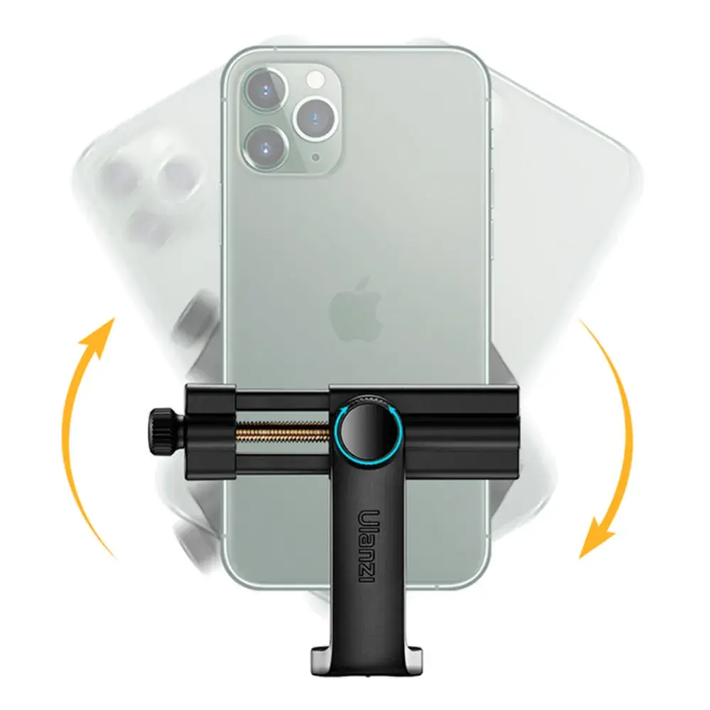 Держатель для телефона Ulanzi ST-17 Phone Clip, поворотный фото-3 Держатель для телефона Ulanzi ST-17 Phone Clip, поворотный фото-3